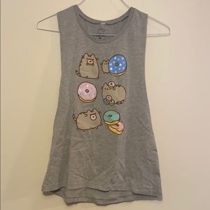 Pusheen tank top